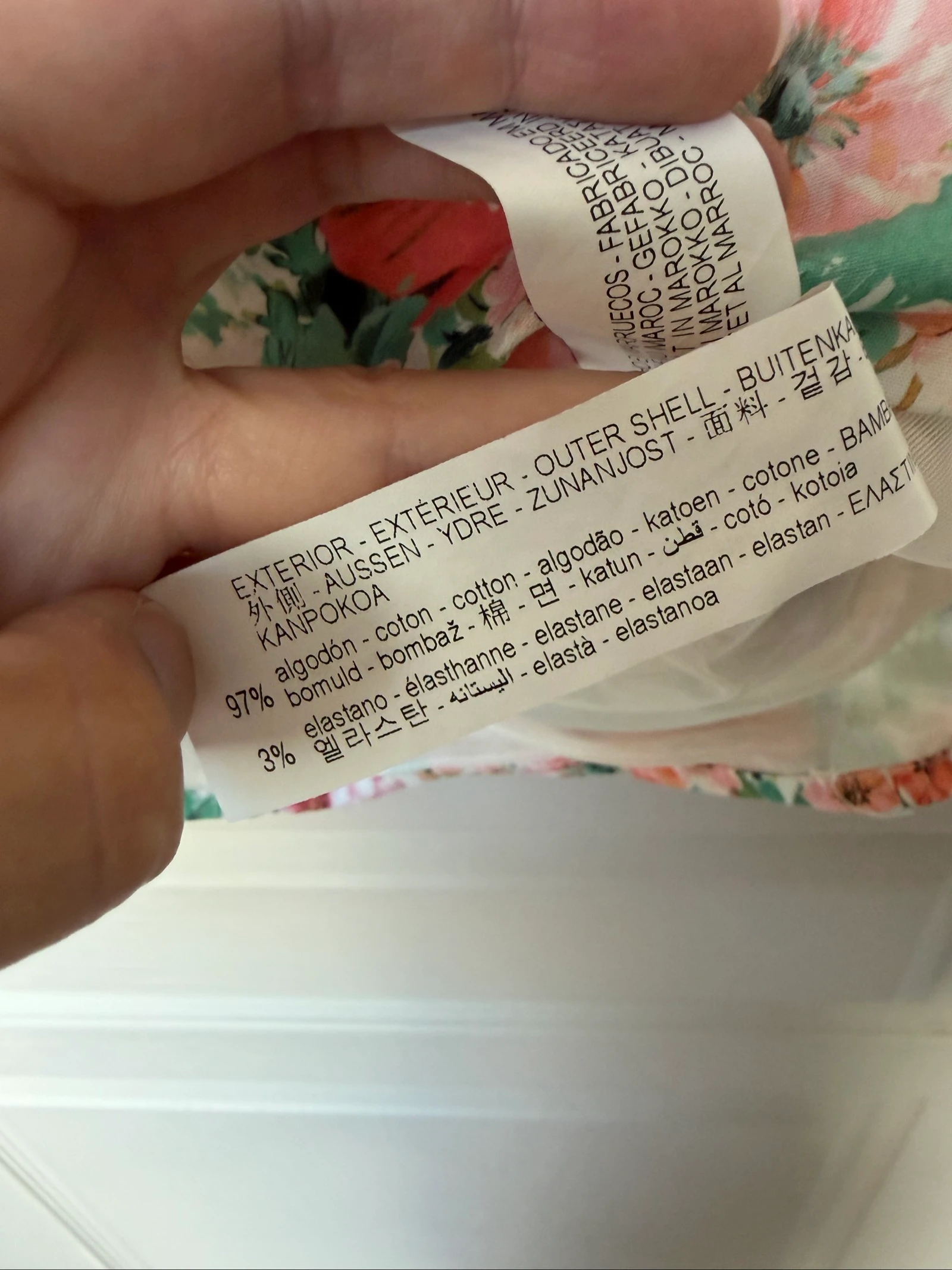 Vestido floral Zara - hombro descubierto - usado una vez – photo 5